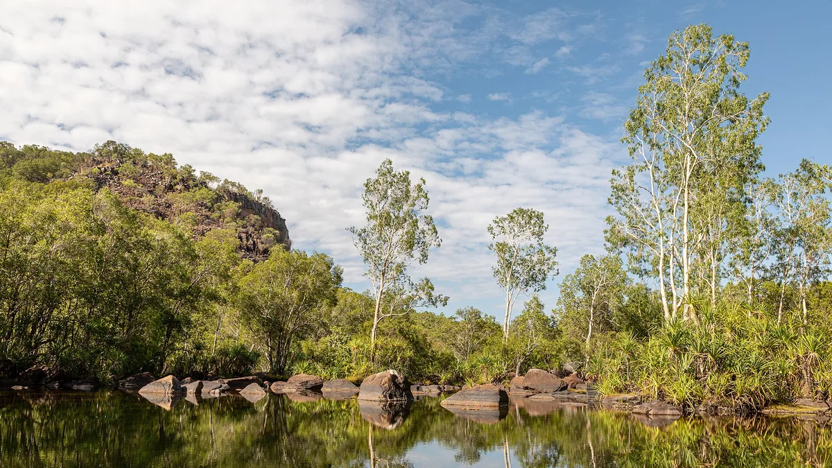 Jim Jim Falls in Australia