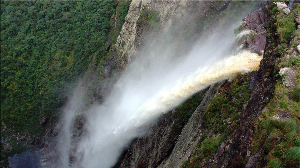 Cachoeira da Fumaça in Brazil