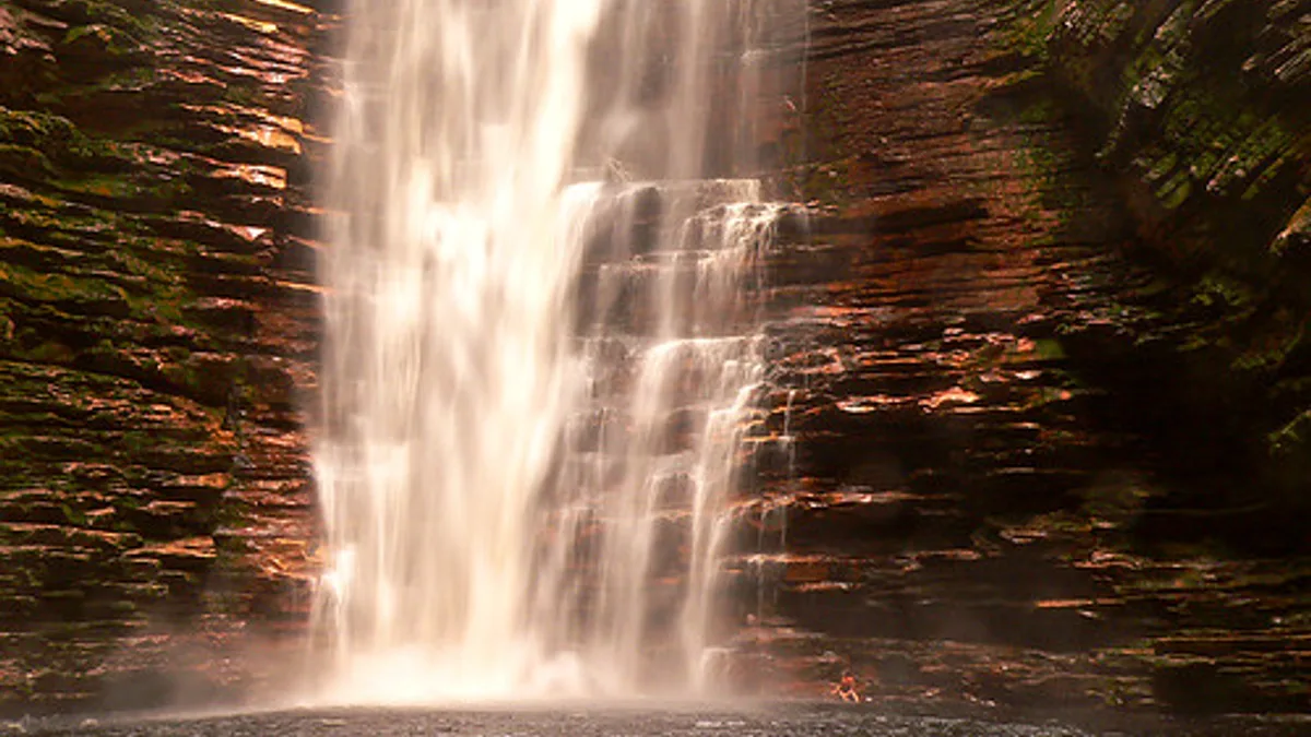 Cachoeira do Buracão in Brazil