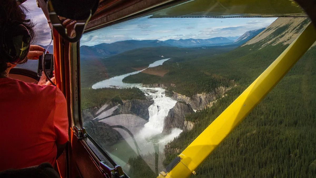 Virginia Falls in Canada