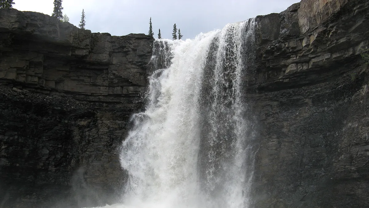 Crescent Falls in Canada