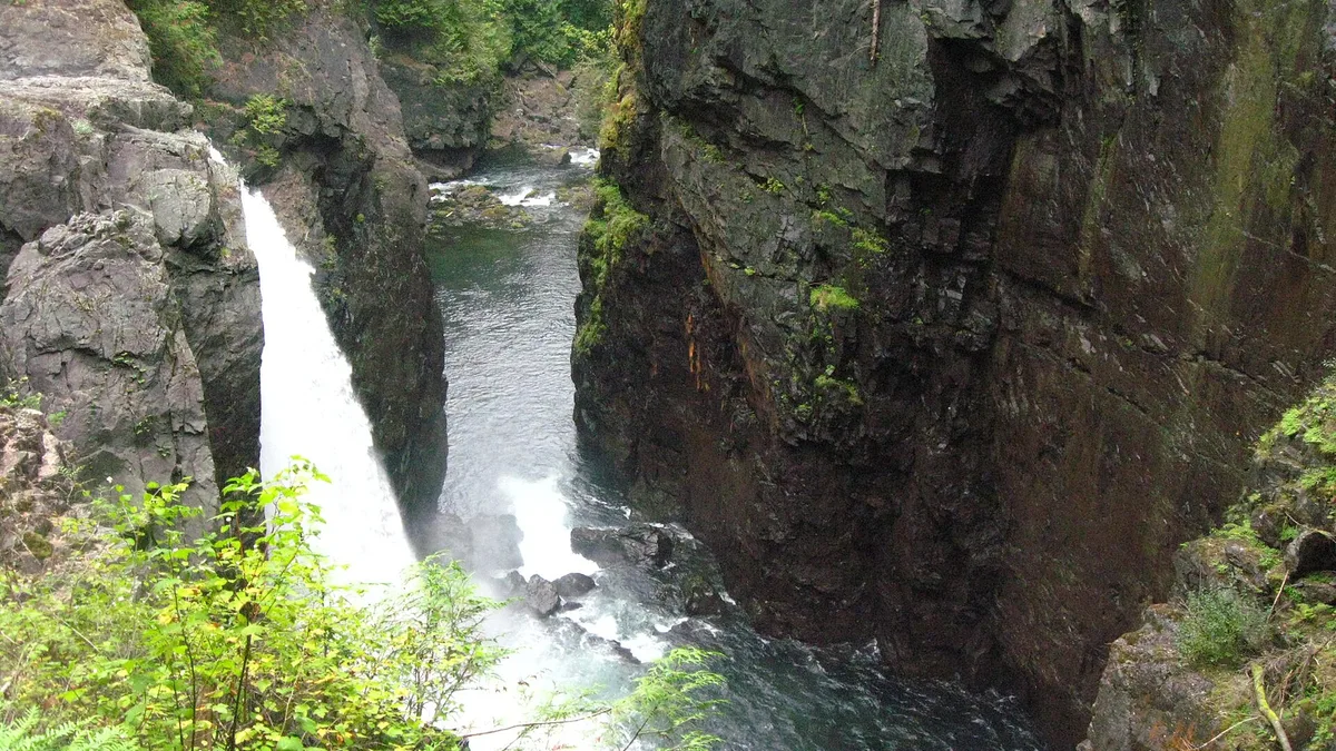 Elk Falls in Canada