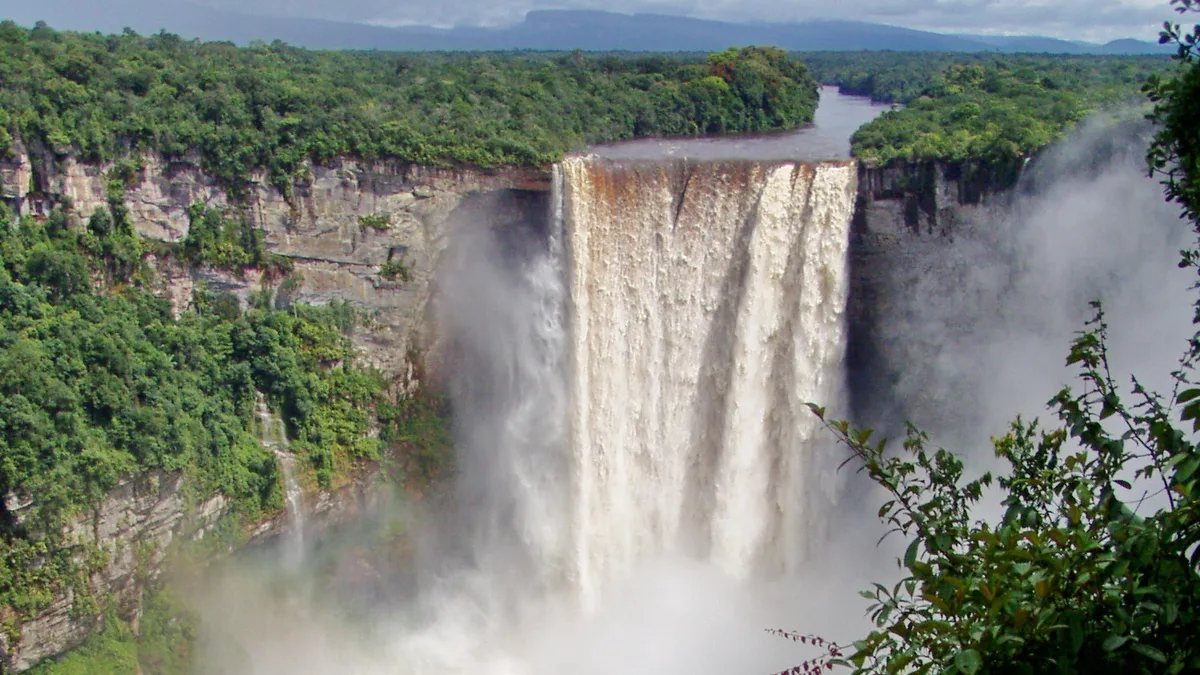 Kaieteur Falls in Guyana
