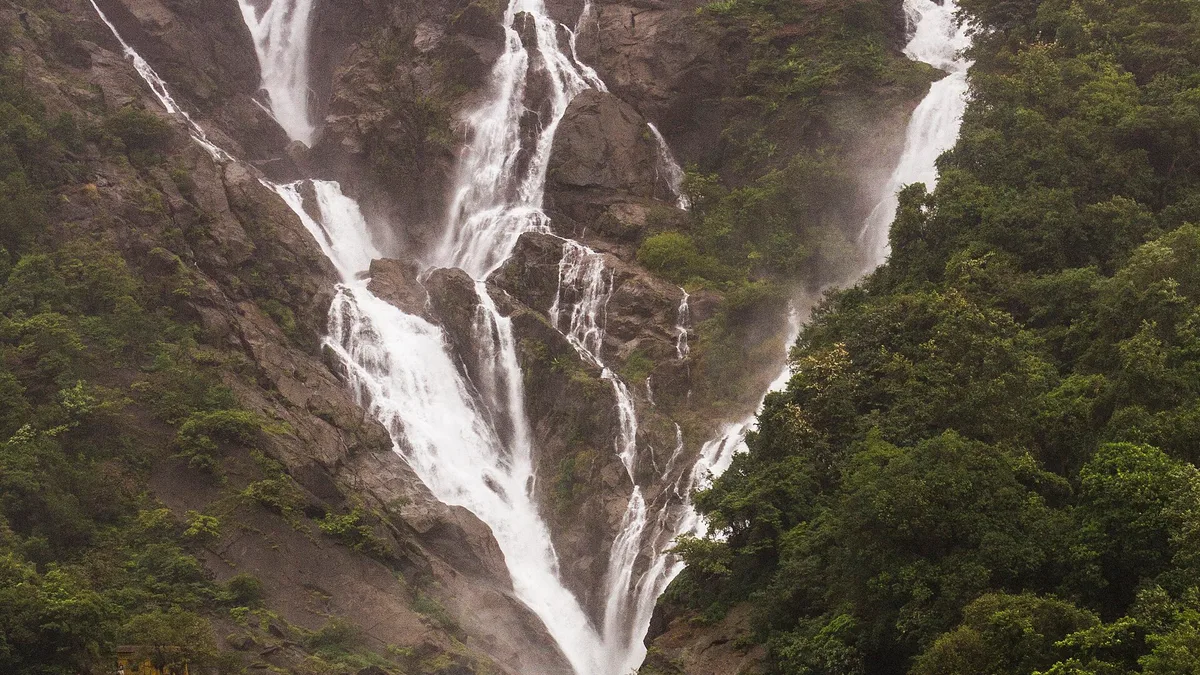 Dudhsagar Falls in India