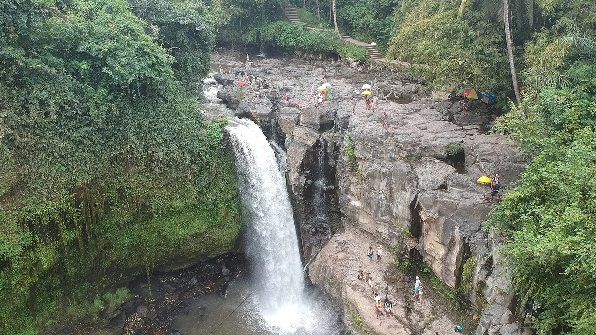 Tegenungan Waterfall in Indonesia