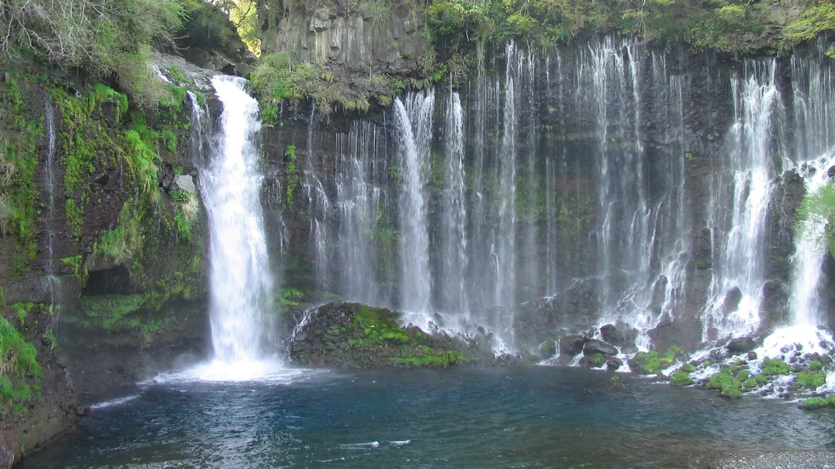 Shiraito Falls in Japan
