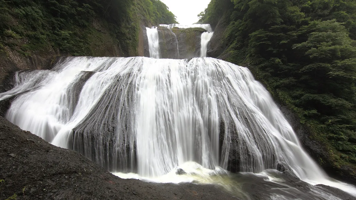 Fukuroda Falls in Japan