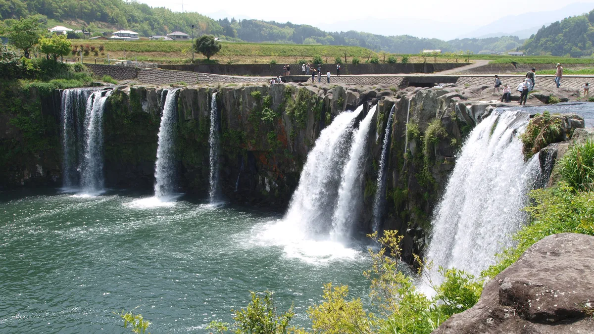 Harajiri Falls in Japan