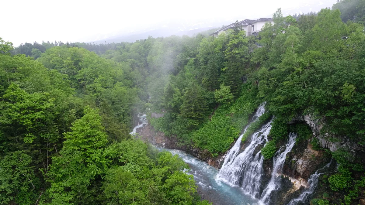 Shirahige Falls in Japan