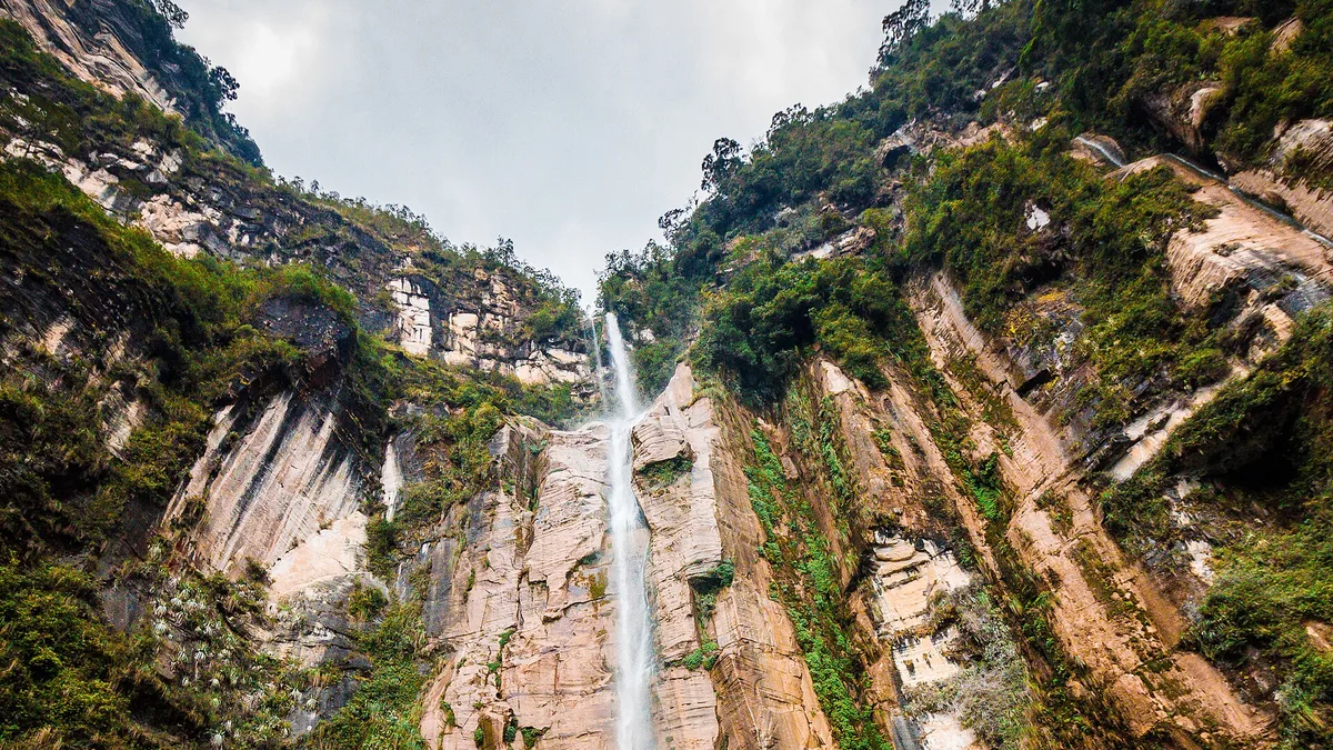 Yumbilla Falls in Peru