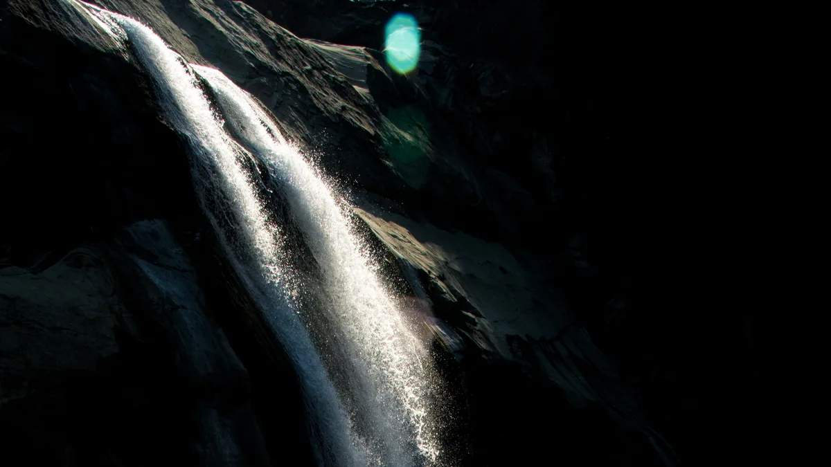 Tangadan Falls in Philippines