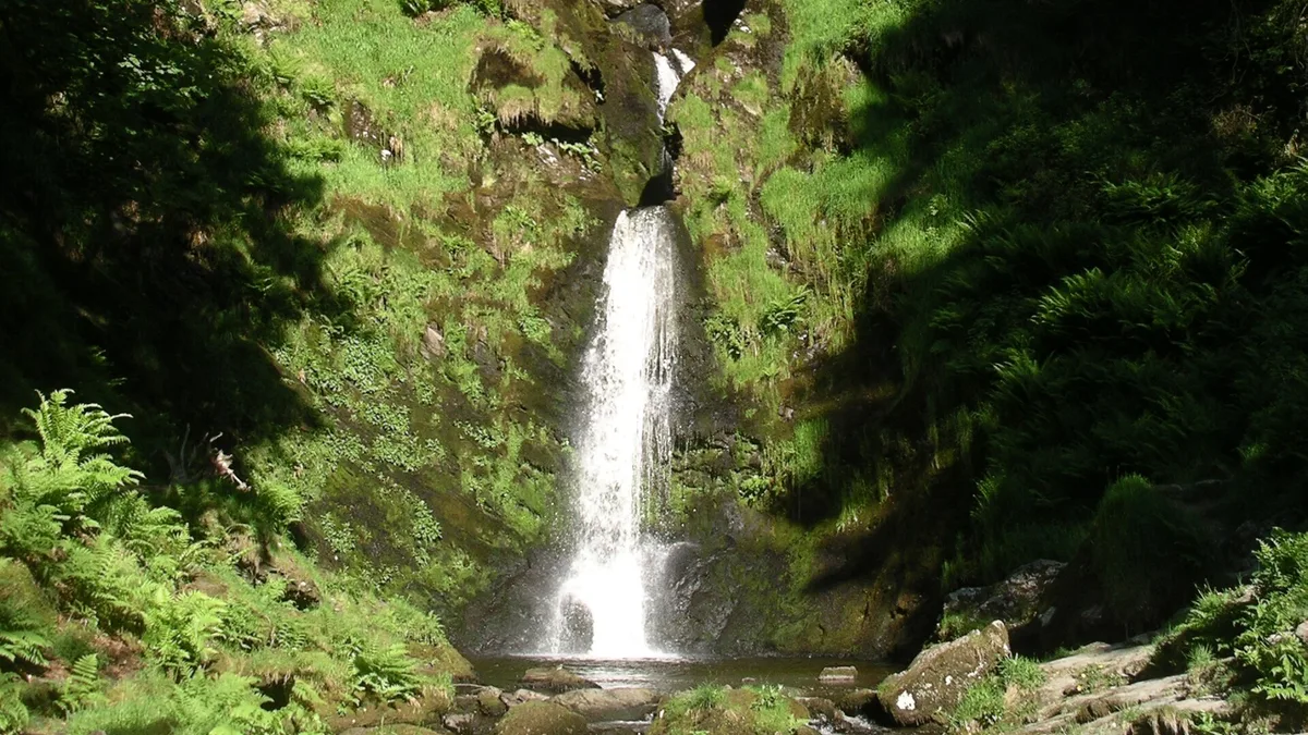 Pistyll Rhaeadr in United Kingdom