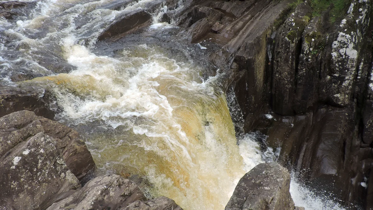 Bracklinn Falls in United Kingdom