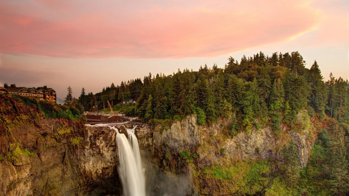 Snoqualmie Falls in United States