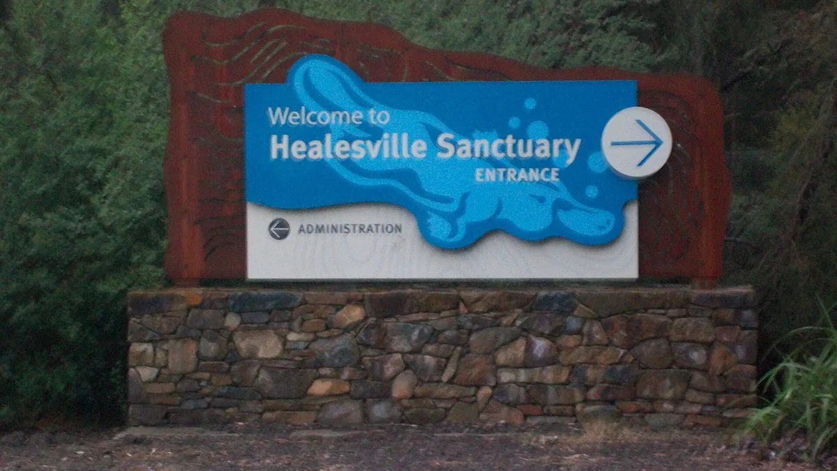 Healesville Sanctuary in Australia