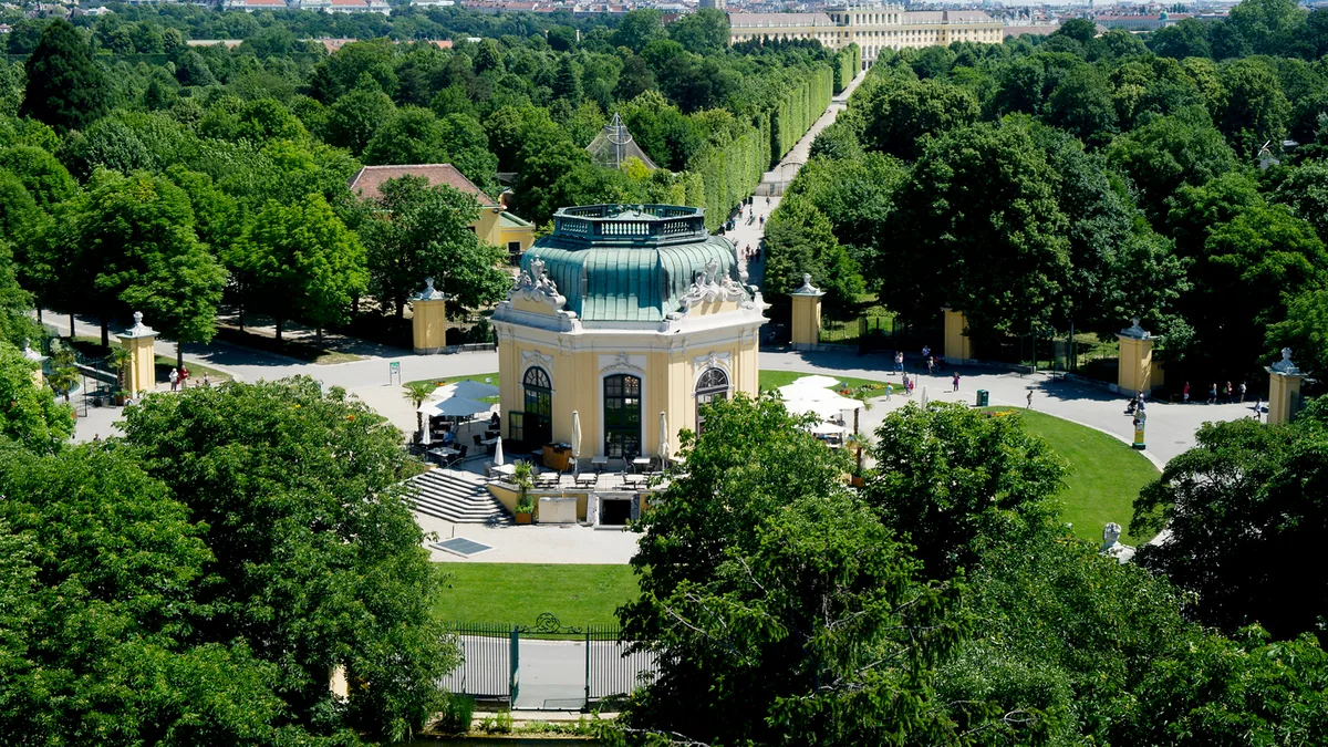 Schönbrunn Zoo in Austria