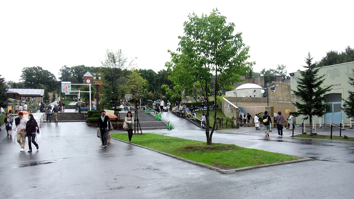 Asahiyama Zoo in Japan