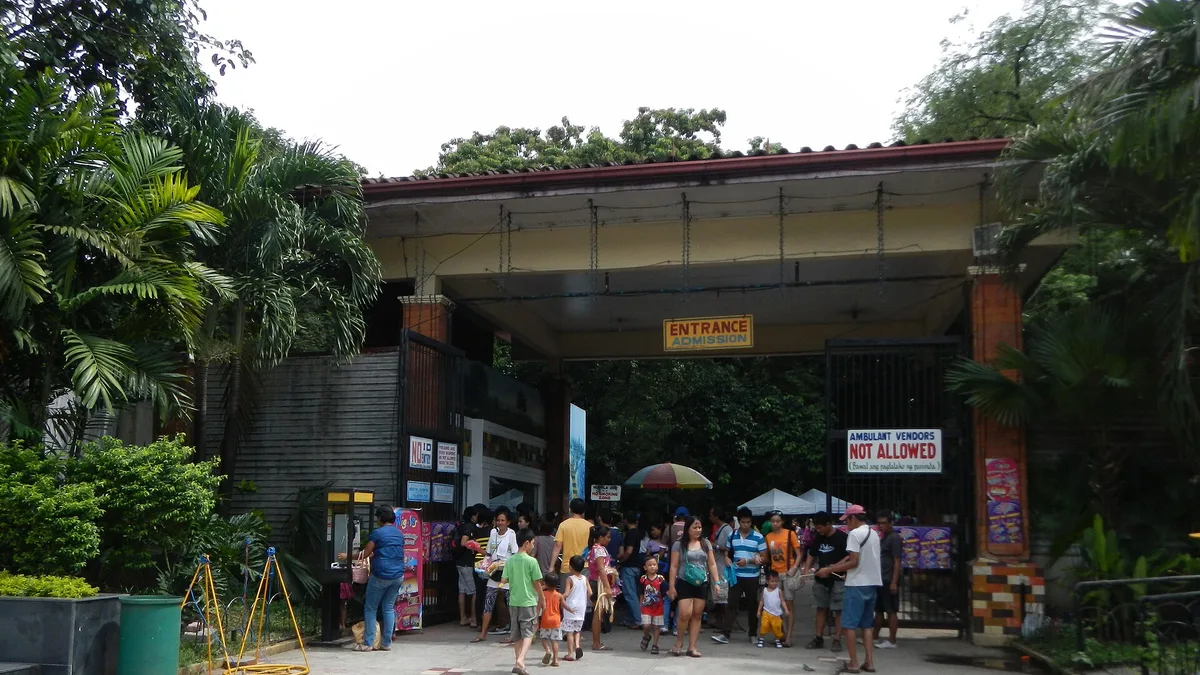 Manila Zoological and Botanical Garden in Philippines