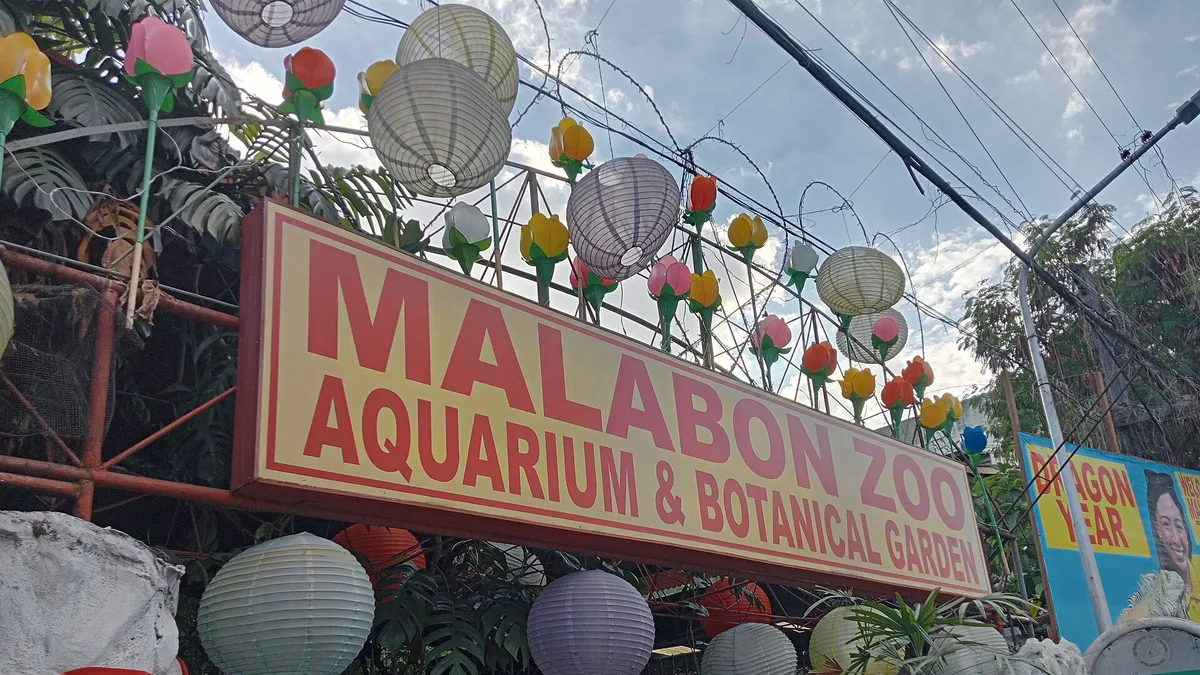 Malabon Zoo, Aquarium and Botanical Garden in Philippines
