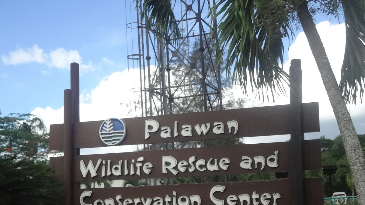 Palawan Wildlife Rescue and Conservation Center in Philippines